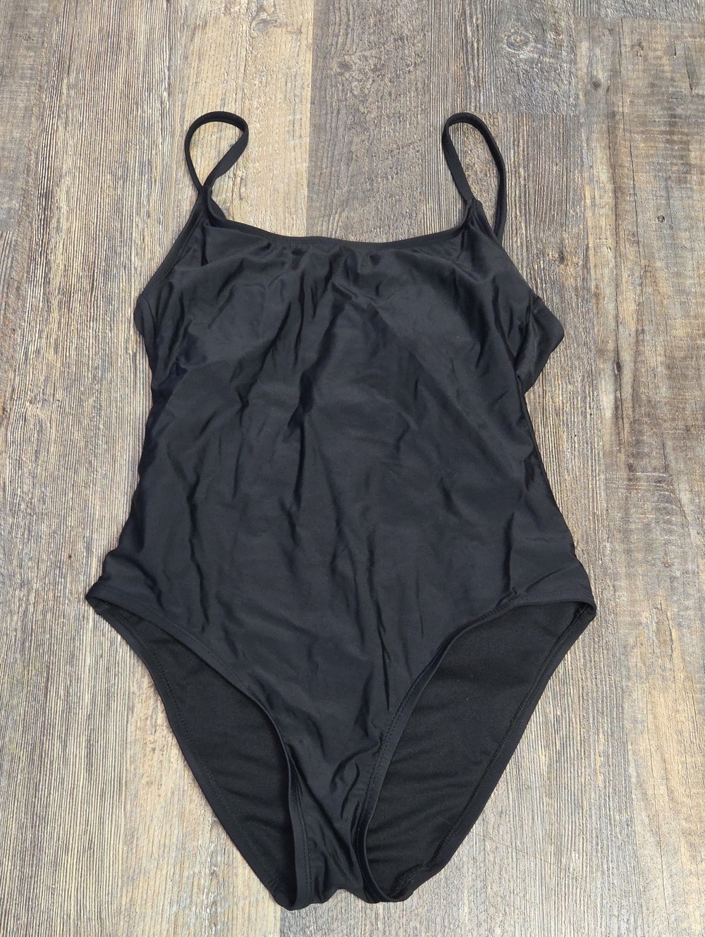 Hurley Black Girls One-Piece Swimsuit with Thin Straps